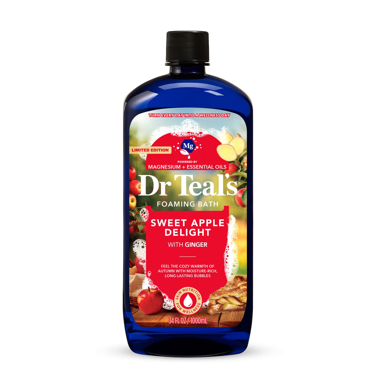 Dr Teal's Foaming Bubble Bath - Apple Delight
