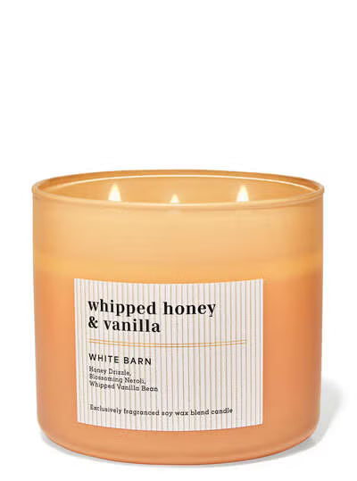 Whipped Honey and Vanilla 3-Wick Candle