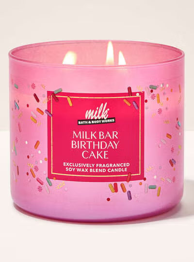 Milk Bar Birthday Cake 3-Wick Candle