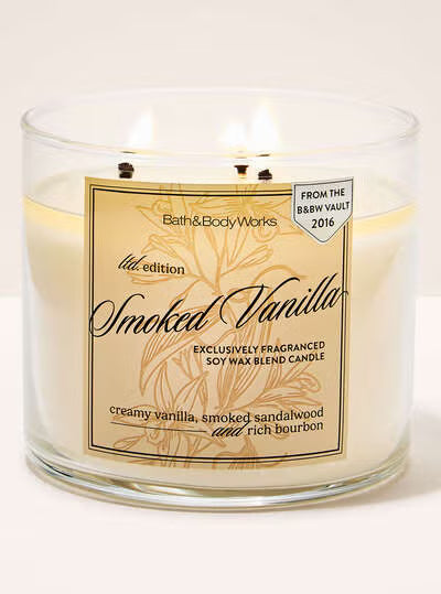 Smoked Vanilla 3-Wick Candle