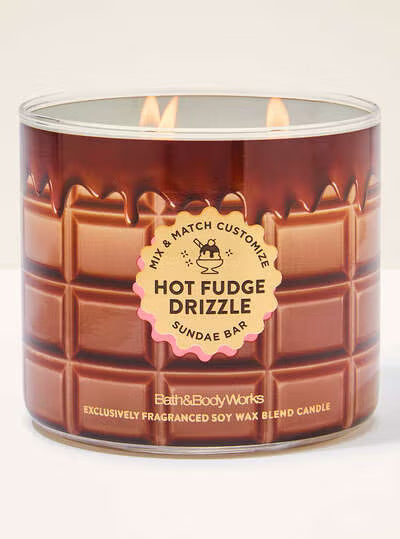 Hot Fudge Drizzle 3-Wick Candle