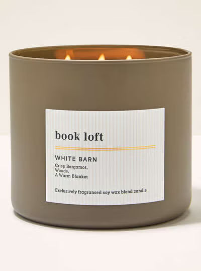 Book Loft 3-Wick Candle