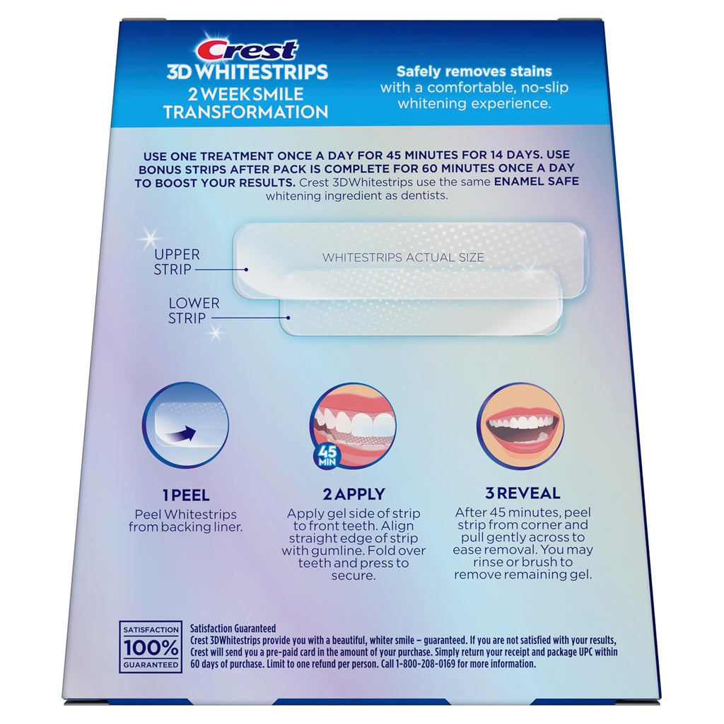 Crest Whitestrips 2-Week Smile Transformation
