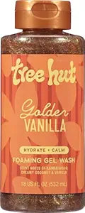 Tree Hut Golden Vanilla Foaming Gel Wash