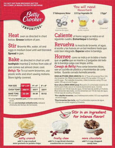 Betty Crocker Fudge Brownie Mix