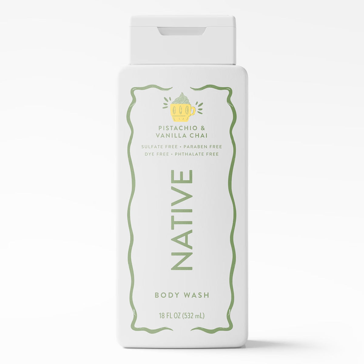 Body Wash Pistachio and Vanilla Chai