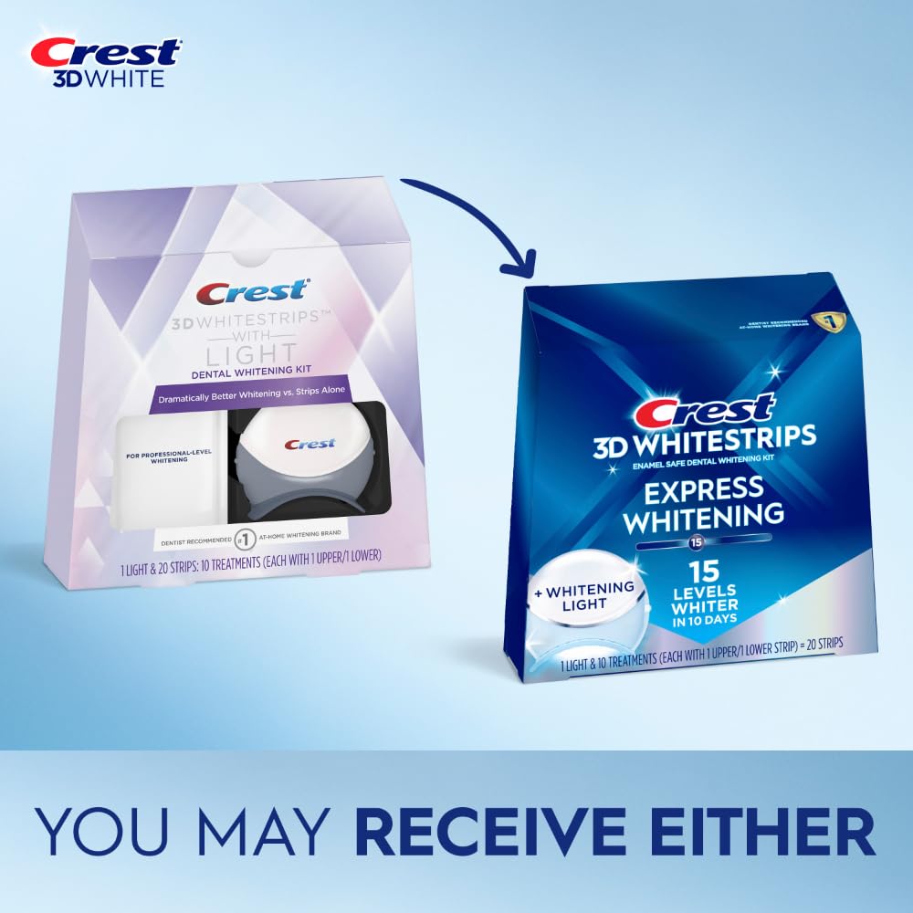 Crest Whitestrips Express Whitening + LED Light