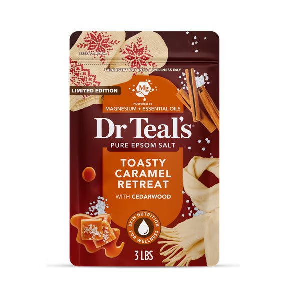 Dr Teal's Pure Epsom Salt Toasty Caramel Retreat