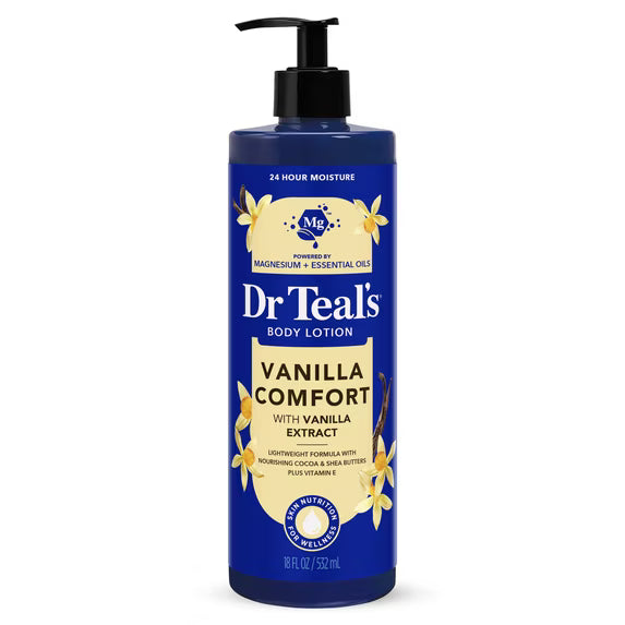 Dr Teal's Body Lotion - Vanilla Comfort