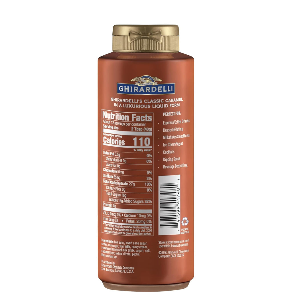 Ghirardelli Caramel Sauce