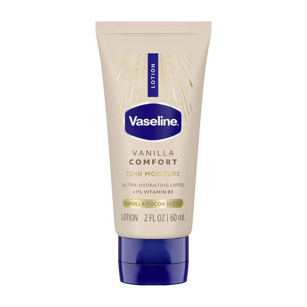 Vaseline Vanilla Comfort Body Lotion Travel Size