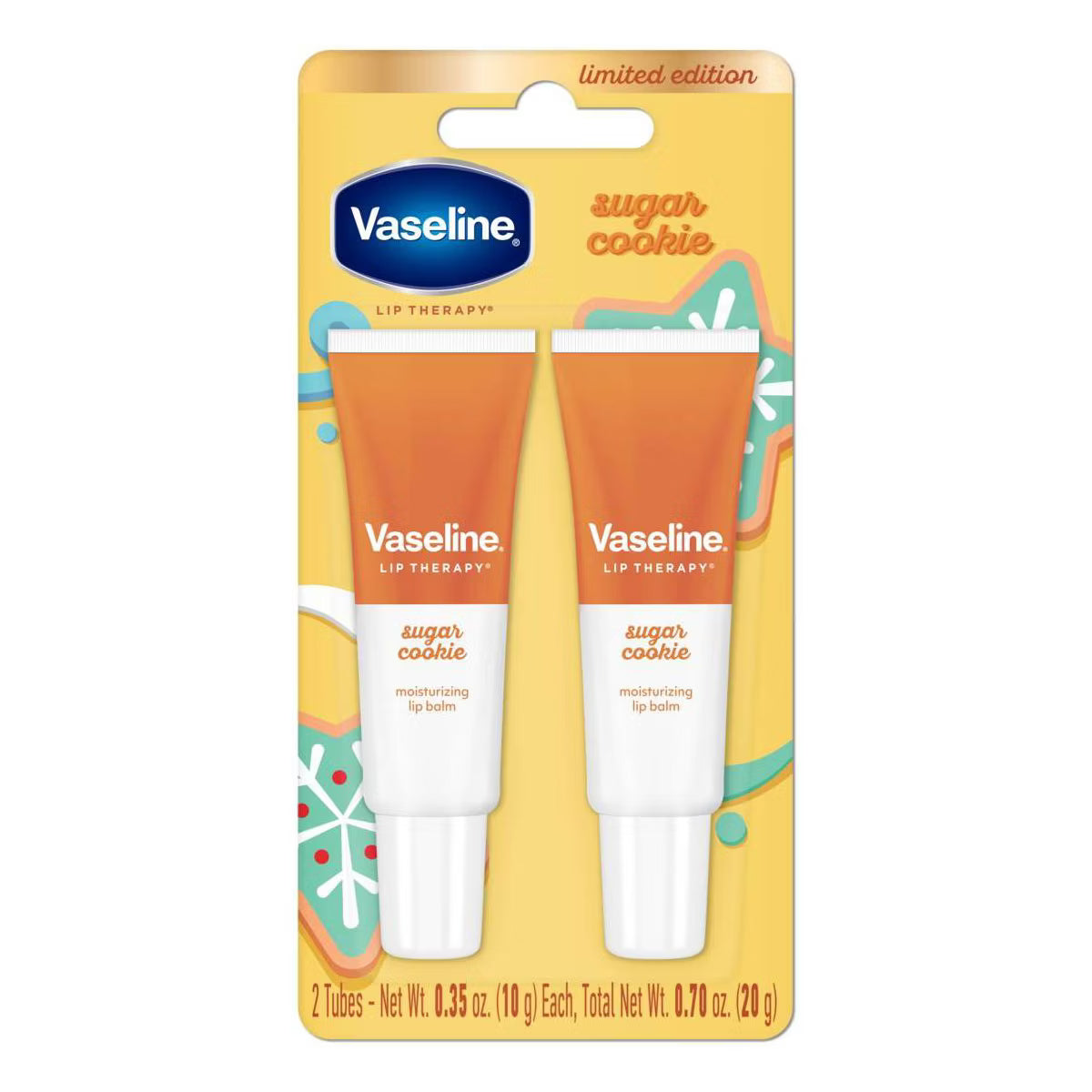 Vaseline Sugar Cookie Lip Balm 2-pack