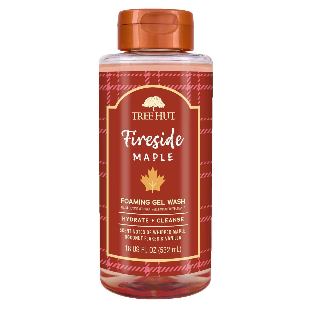 Tree Hut Fireside Maple Foaming Gel Wash