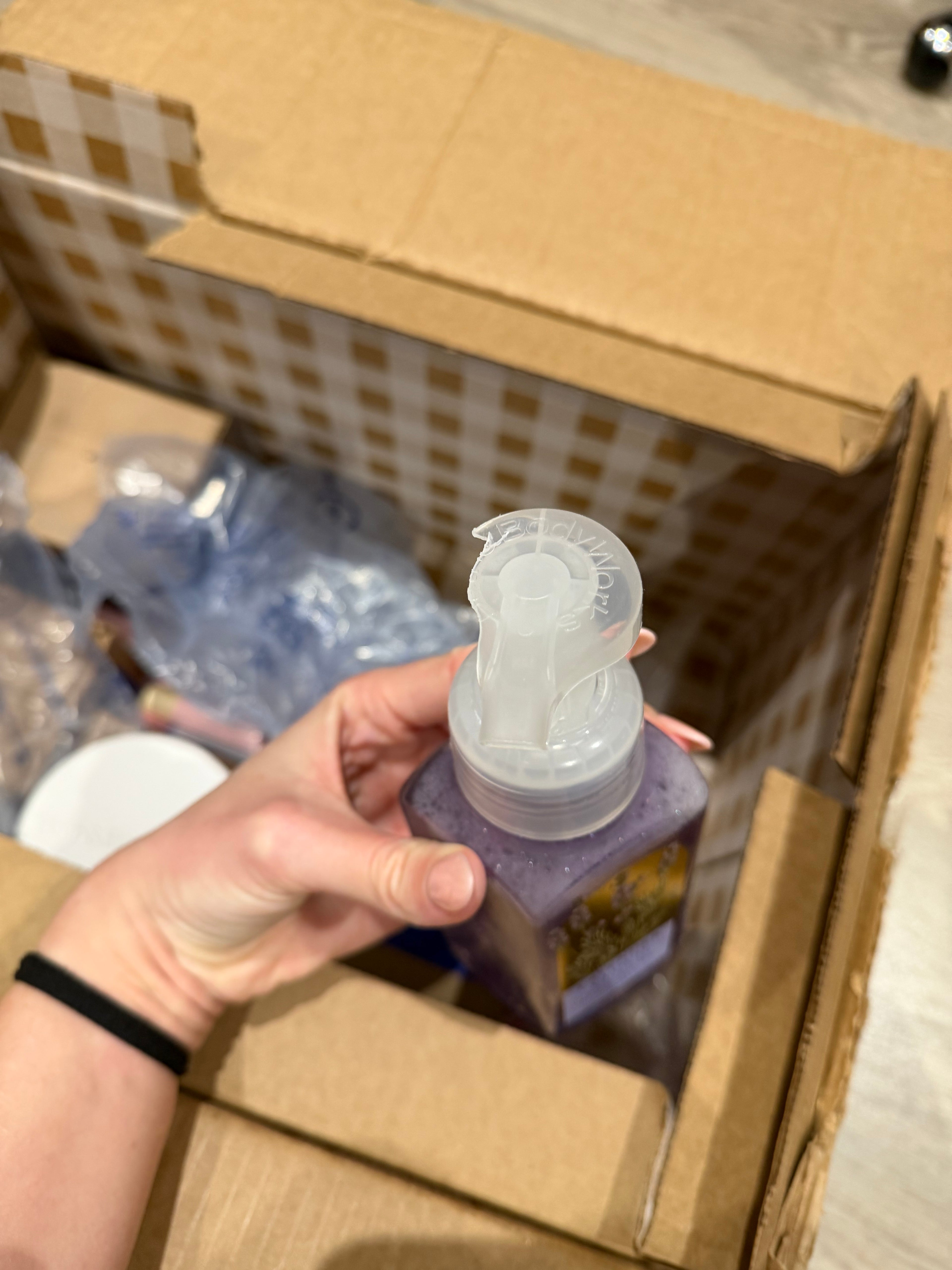 REDUCED, PUMP DAMAGED: Lavender Cloud Foaming Hand Soap