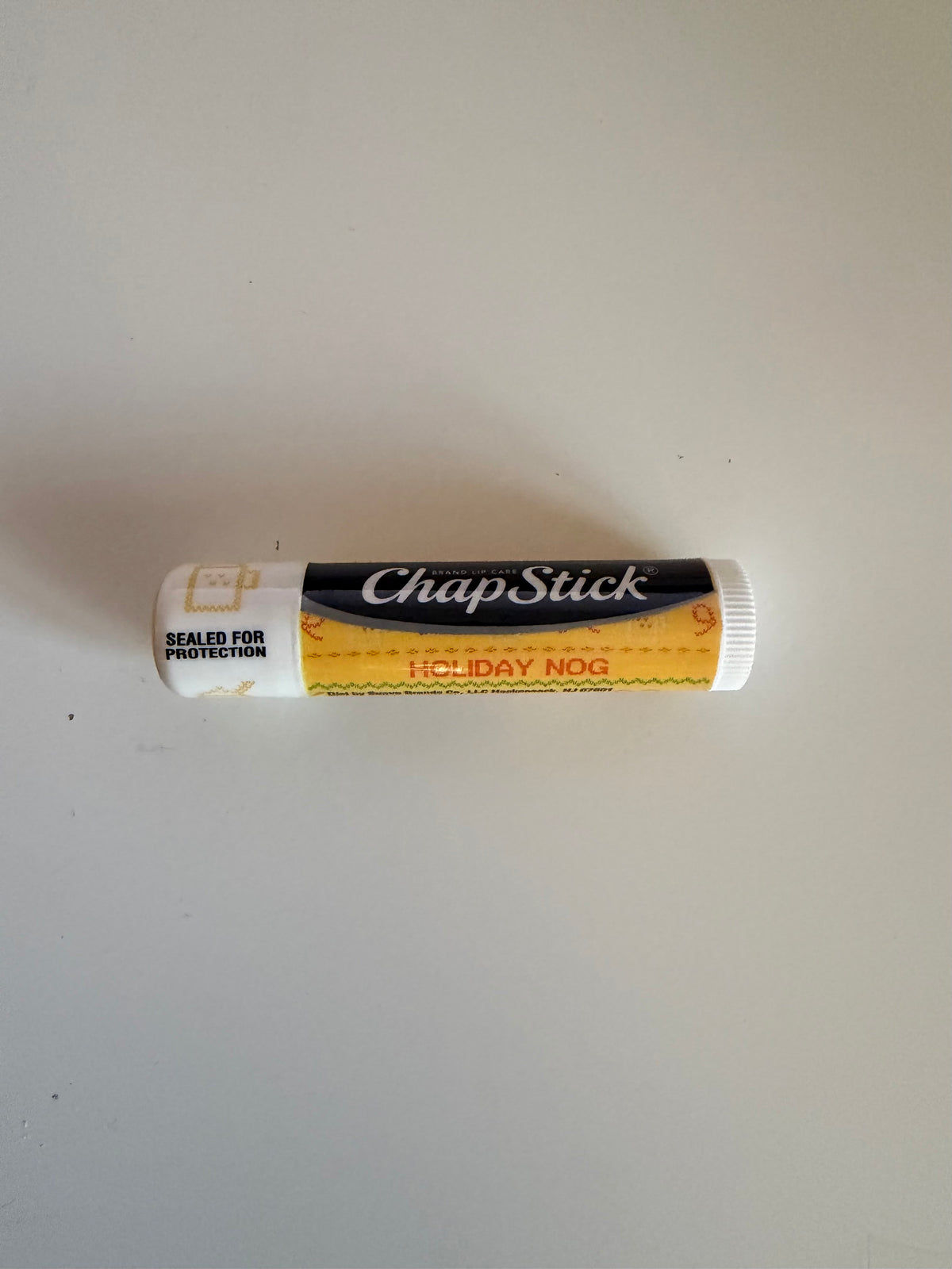 Holiday Nog Chapstick