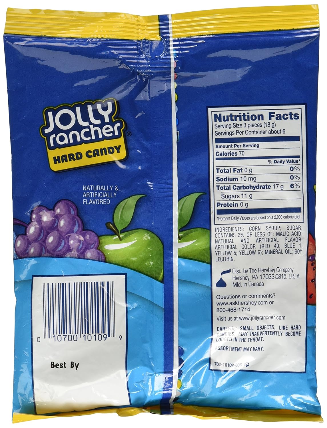 Jolly Rancher Hard Candy 3.8oz