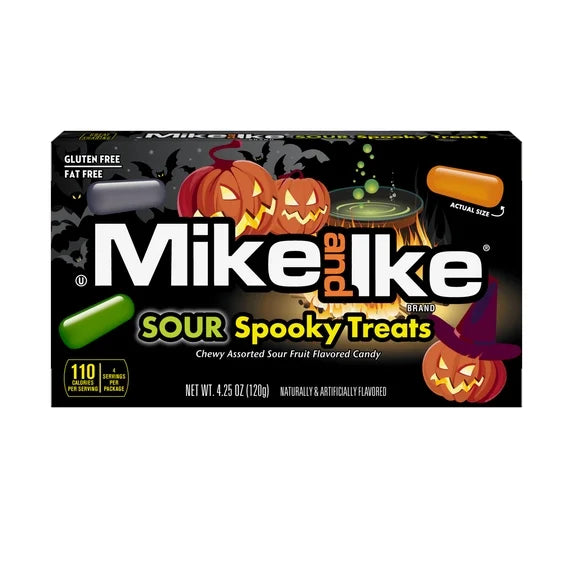 Mike and Ike Sour Spooky Treats (120g box)