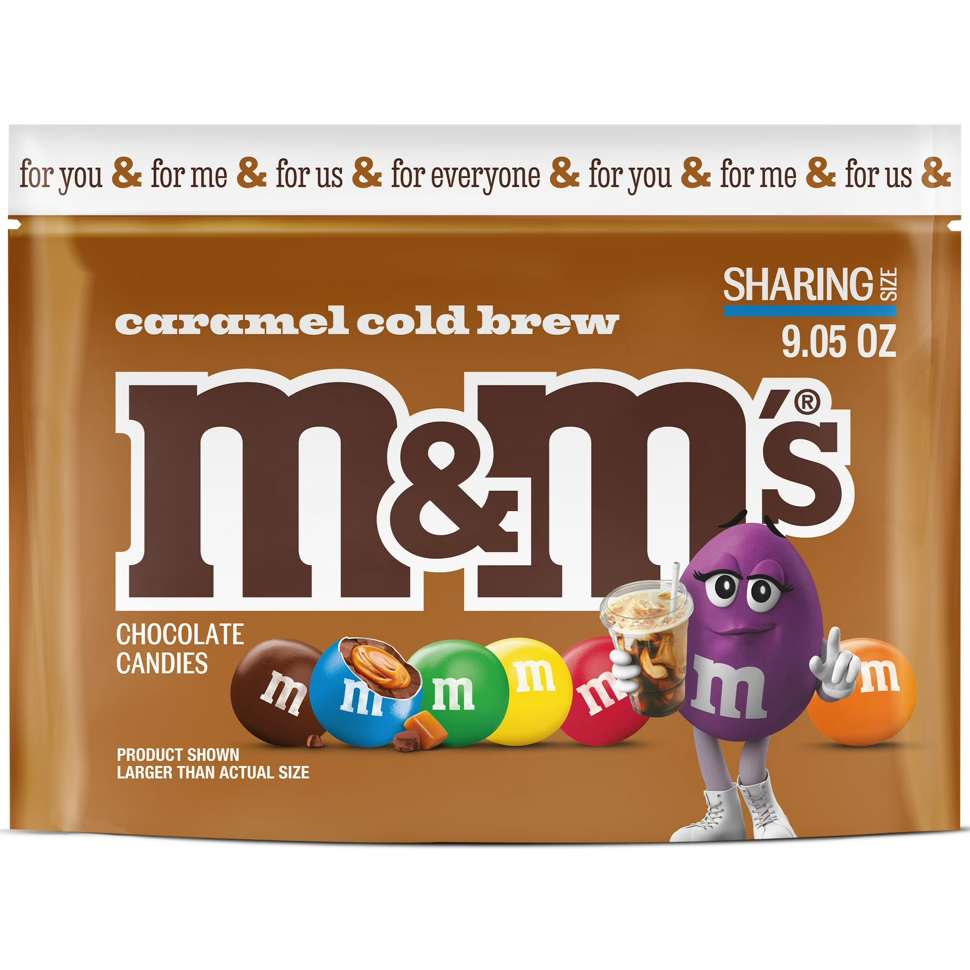 Caramel Cold Brew M&Ms Sharing Size