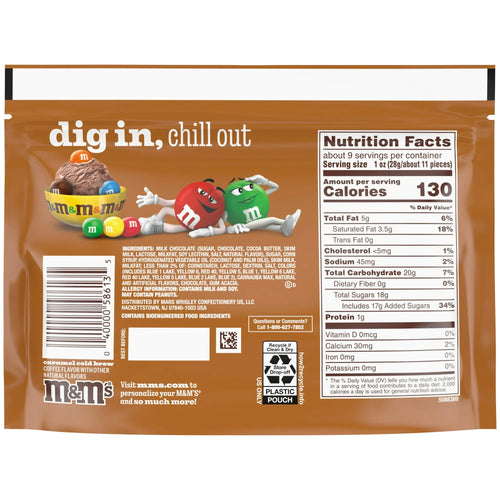 Caramel Cold Brew M&Ms Sharing Size