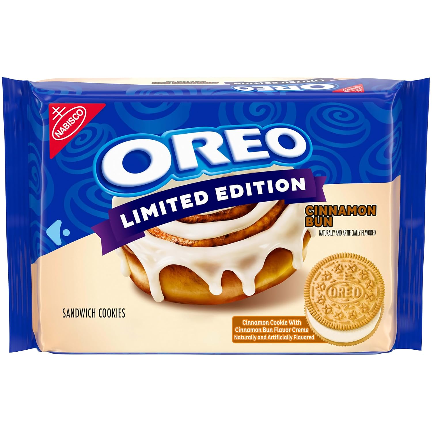 Oreos Cinnamon Bun 10.68oz