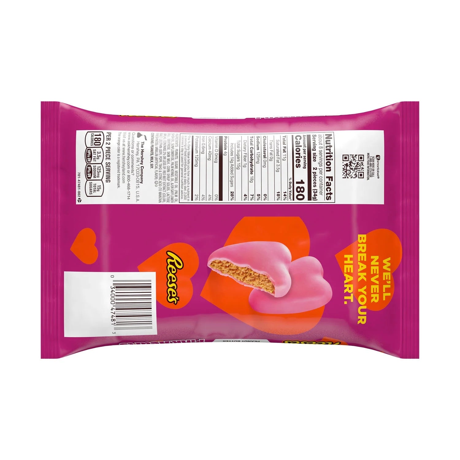 Reese's Pink Hearts