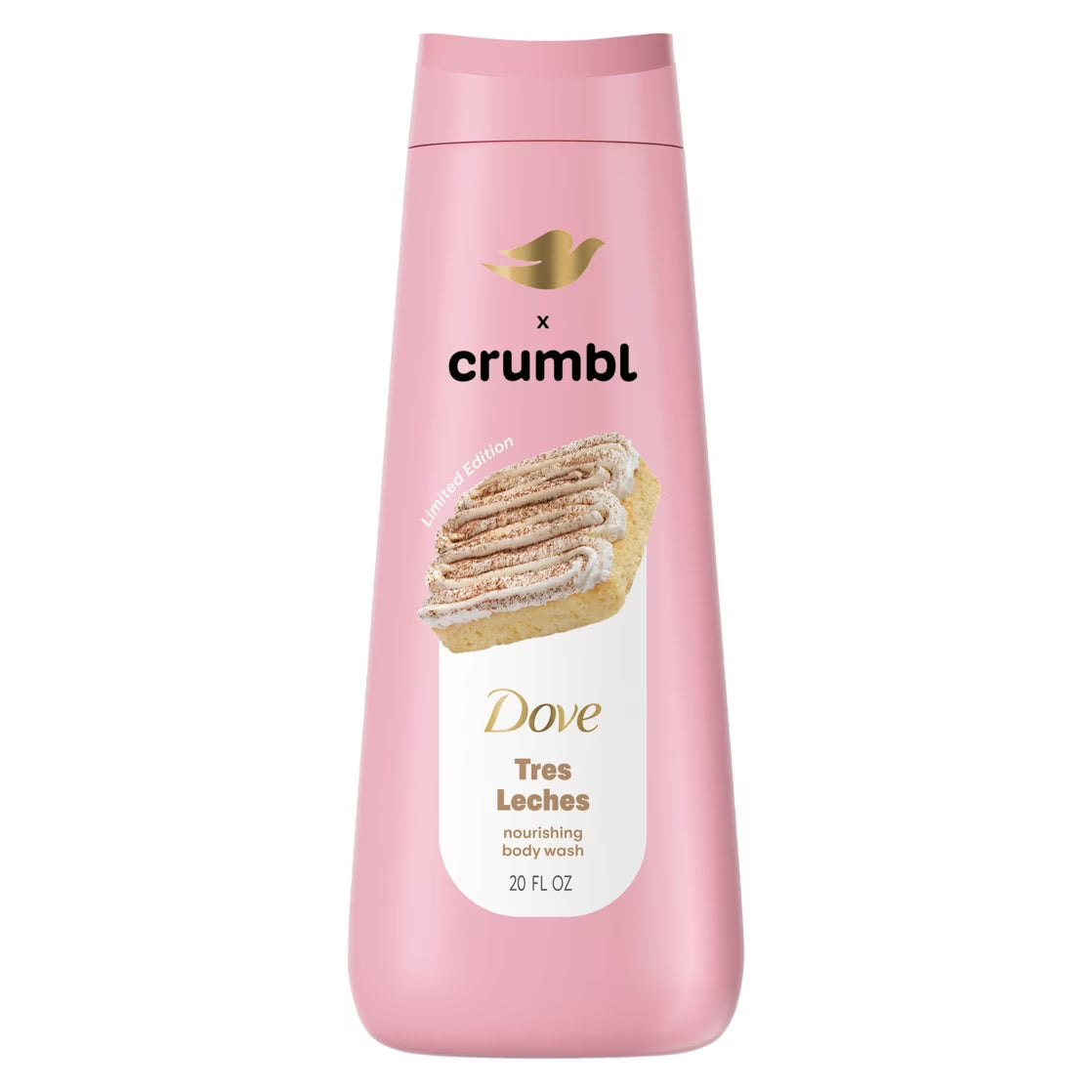 Dove x Crumbl Body Wash Tres Leches