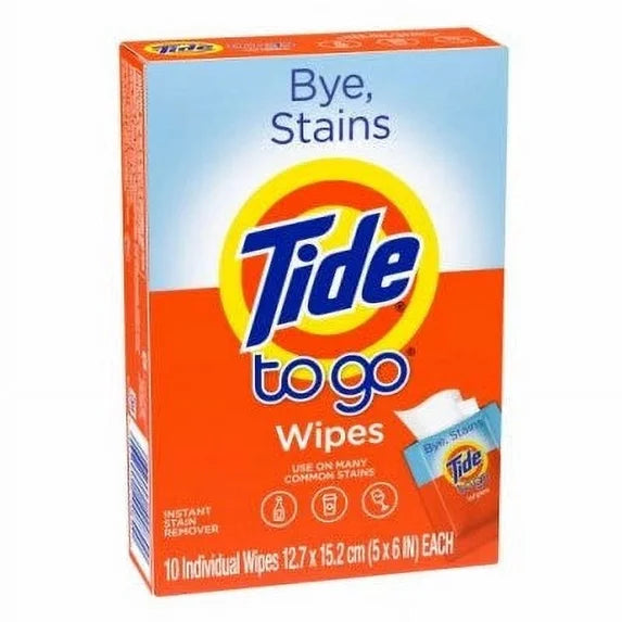 Tide Stain Remover Wipes (10 pack)