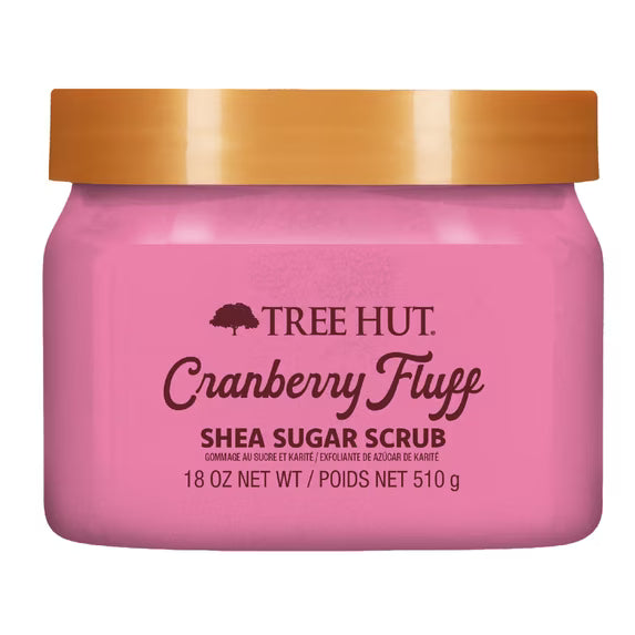 Tree Hut Body Scrub Cranberry Fluff 17 oz