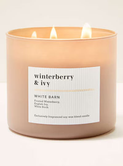 Winterberry and Ivy 3-Wick Candle