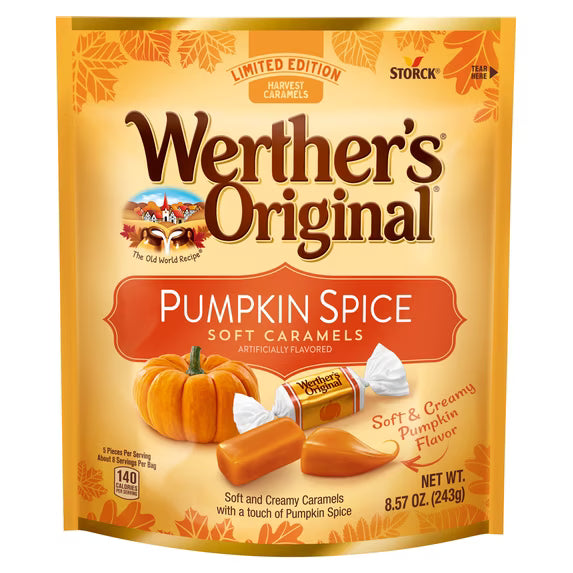 Werther's Original Pumpkin Spice Soft Caramels