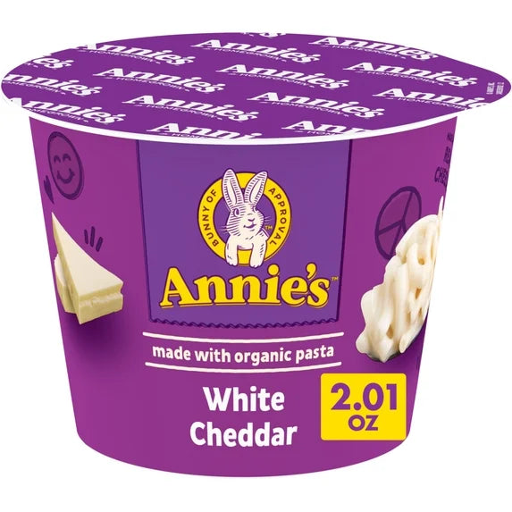 Annie's White Cheddar Mac and Cheese Cup, 2.01oz (1 serving)