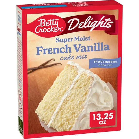 Betty Crocker French Vanilla Cake Mix 13.25oz