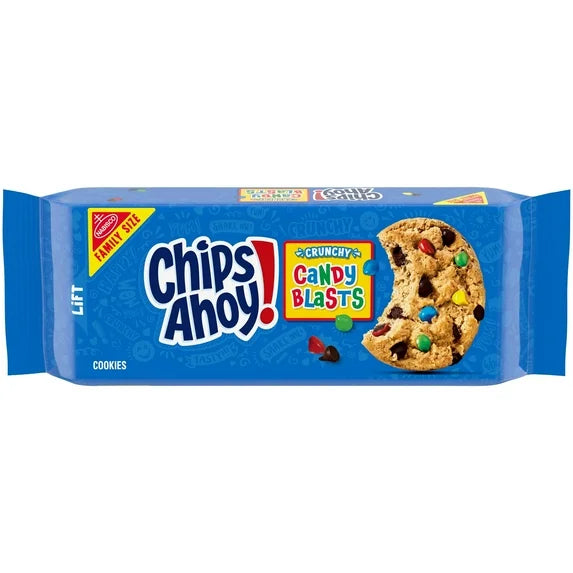 Chips Ahoy! Candy Blast Cookies, Family Size