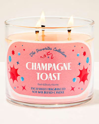 Champagne Toast 3-Wick Candle