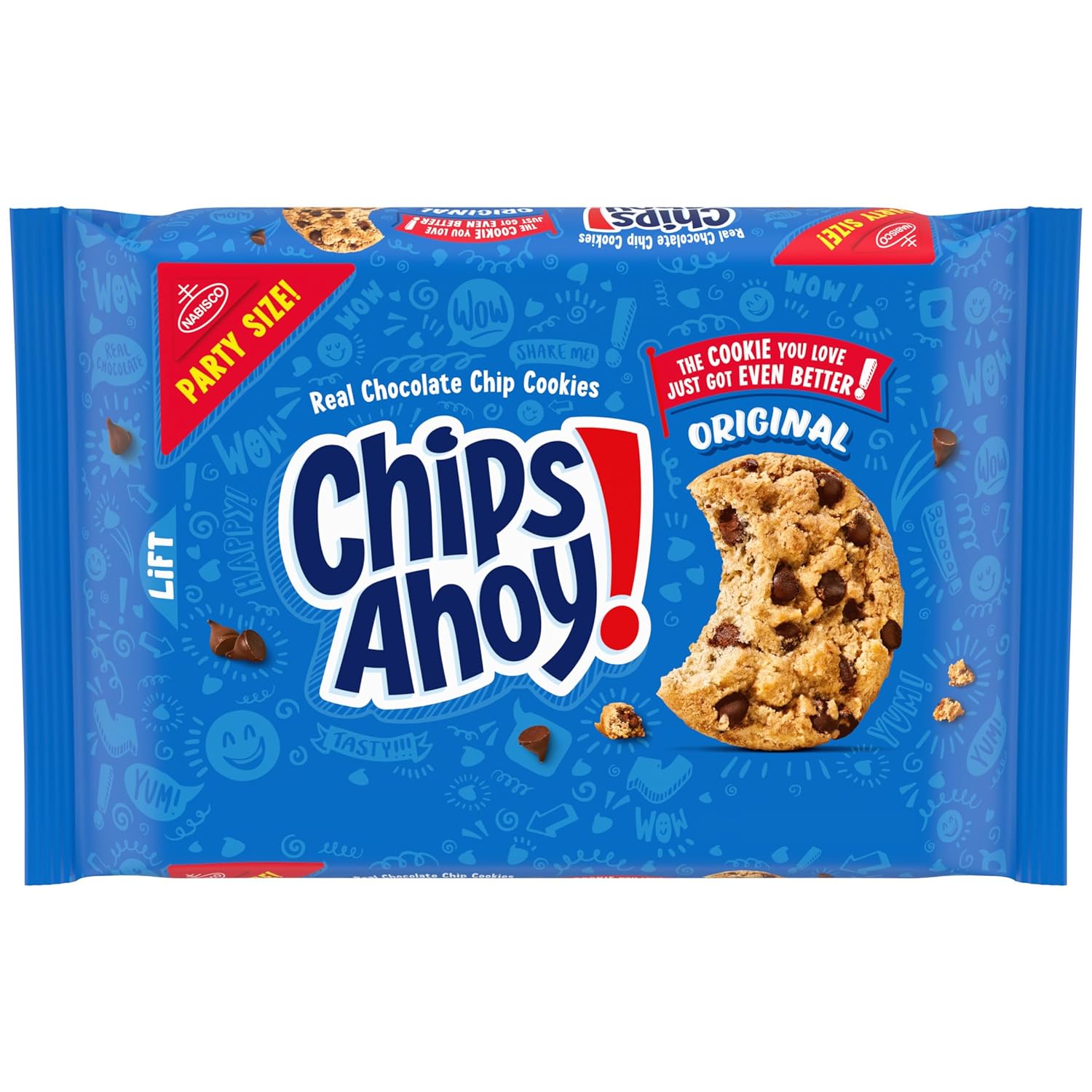 Chips Ahoy! Original Chocolate Chip Cookies, Party Size