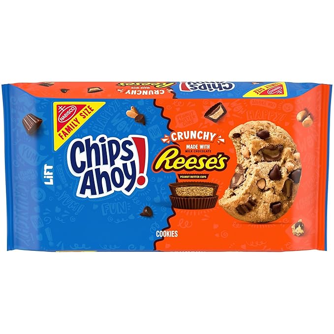 Chips Ahoy! Reeses Peanut Butter Cup Cookies Sharing Size (14.2 oz)