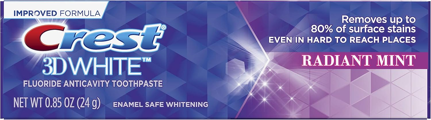 Crest 3D White Toothpaste TRAVEL SIZE (24g)
