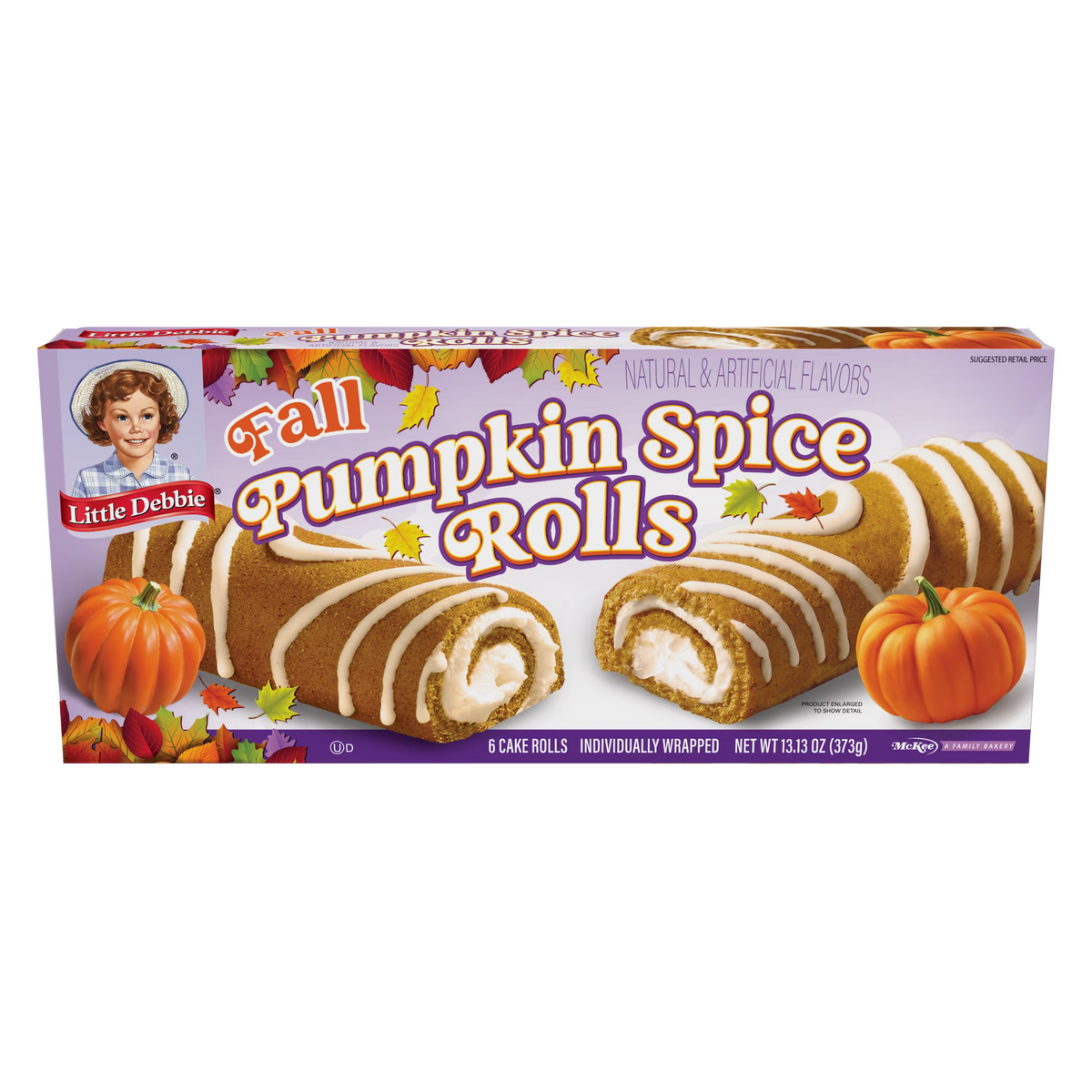 Little Debbie Pumpkin Spice Rolls 13.13 oz