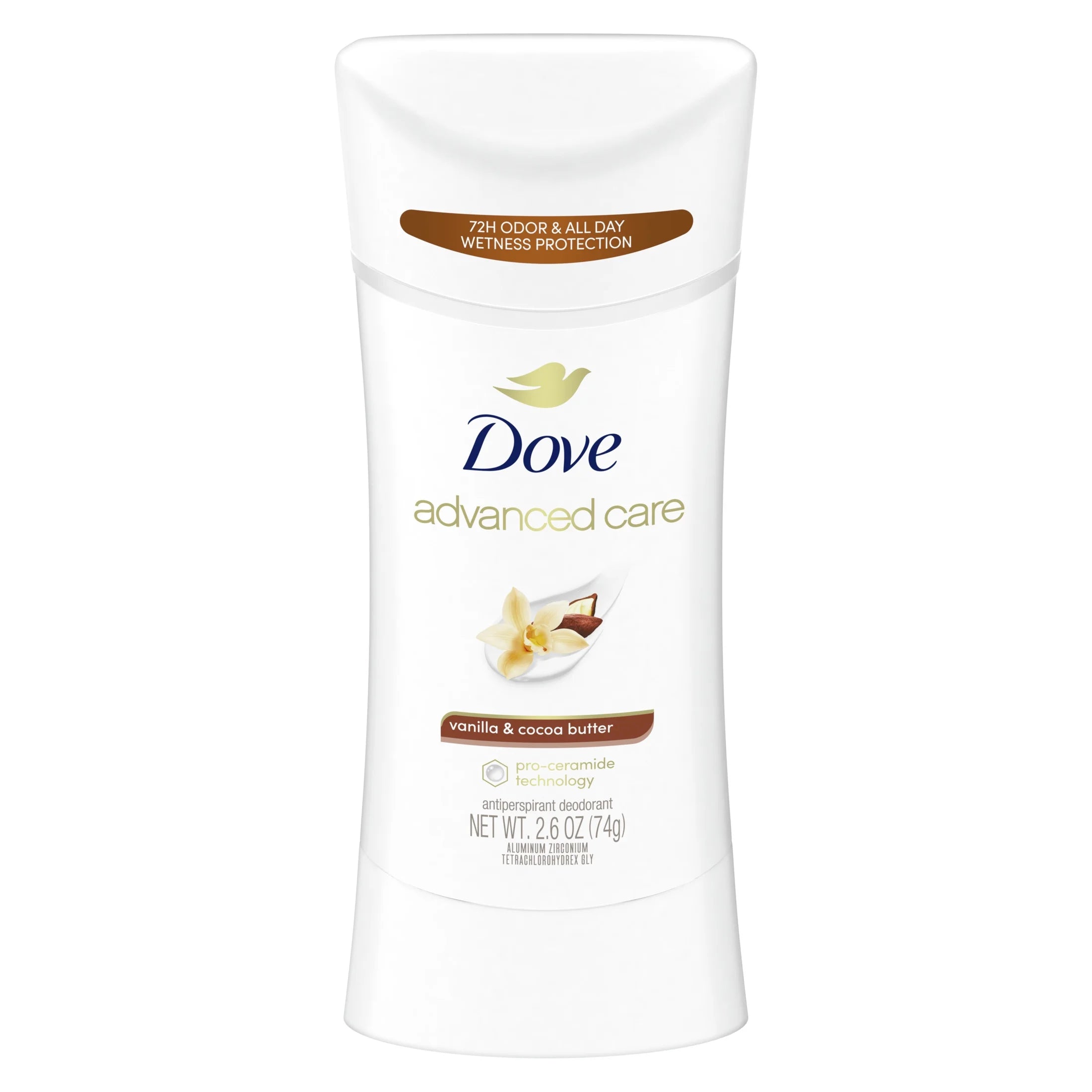 Dove Vanilla and Coco Butter Deodorant Stick