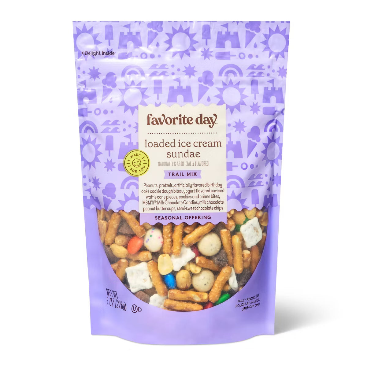Favourite Day Trail Mix Loaded Ice Cream Sundae