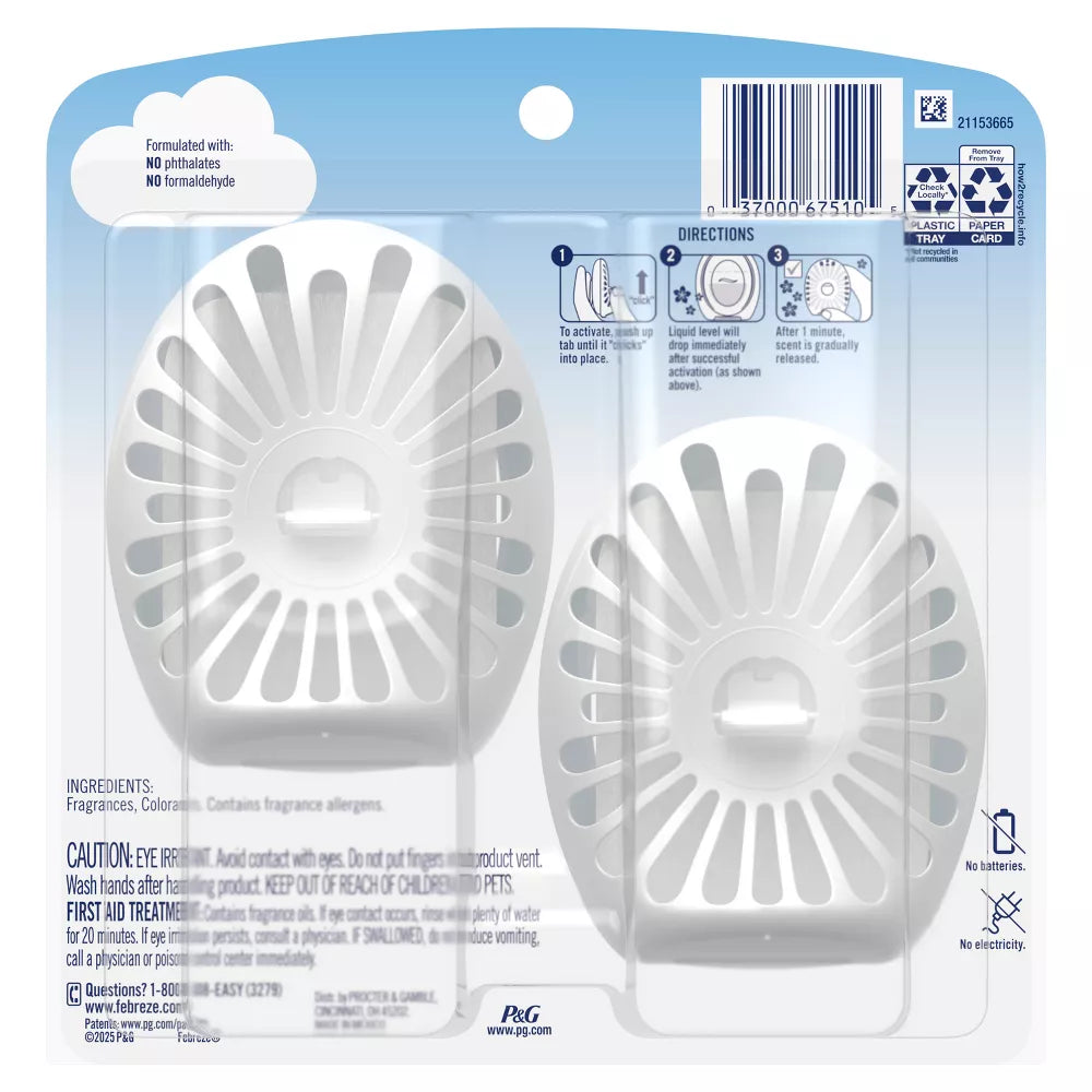 Gain x Febreeze Bathroom Air Freshener Honeyberry Hula 2-pack