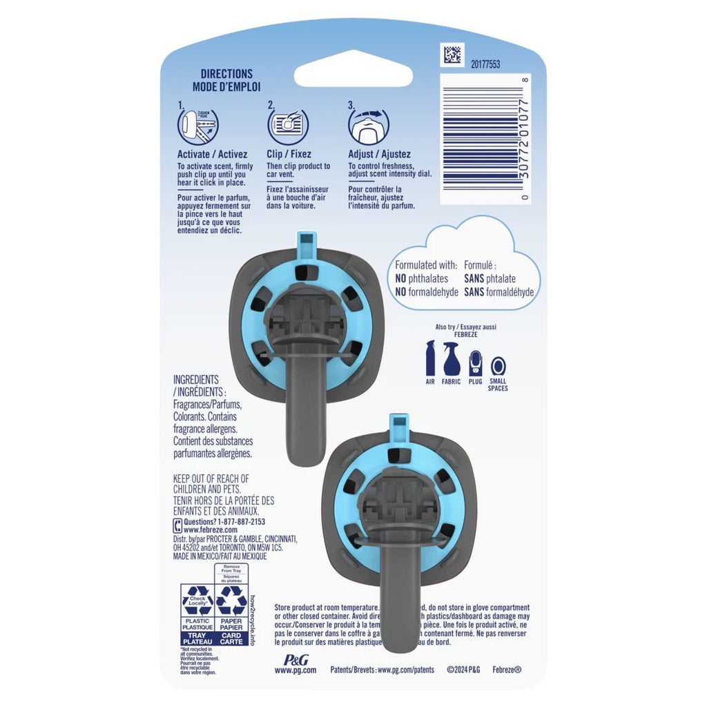 Gain x Febreeze Car Air Freshener Island Fresh 2-pack