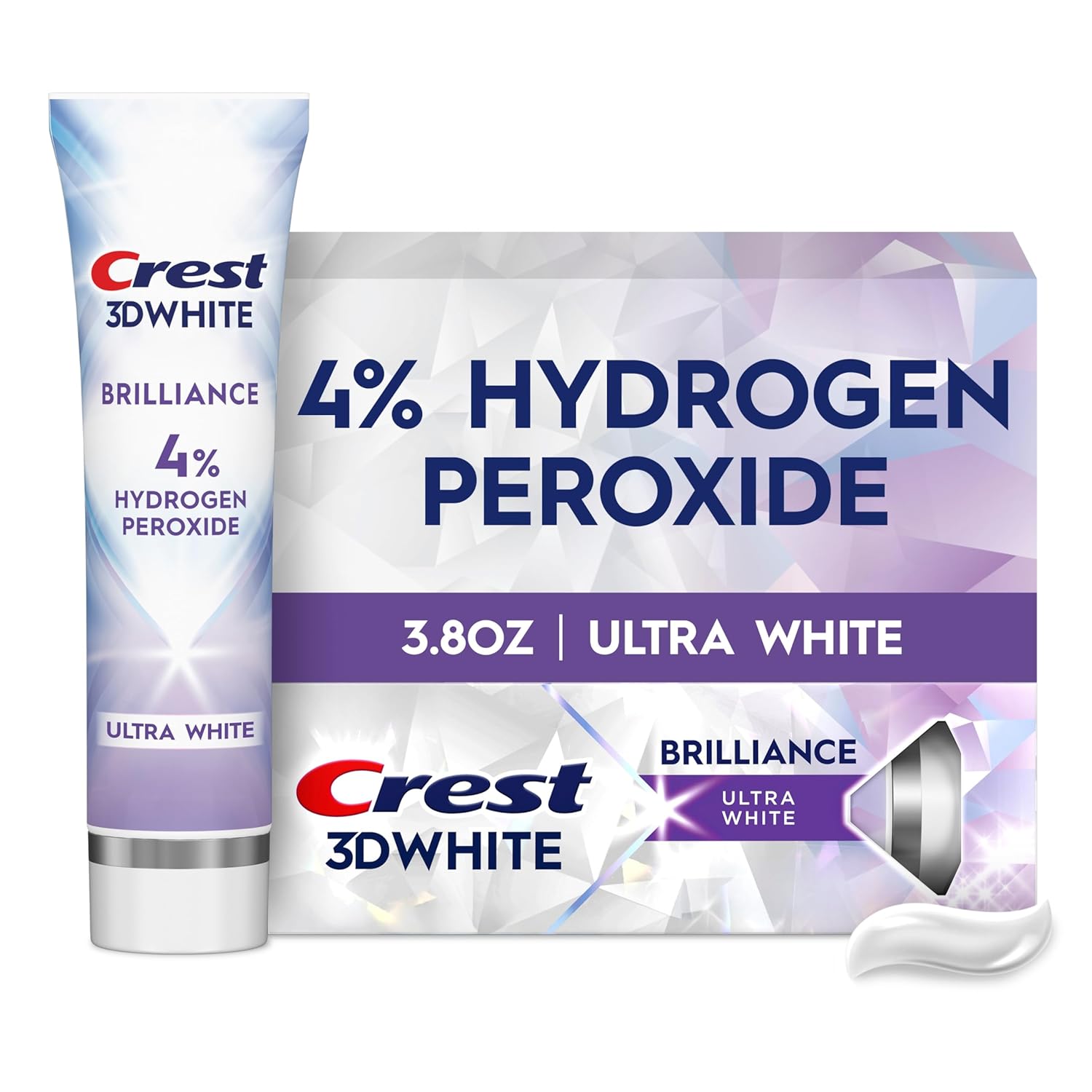 Crest Ultra White Hydrogen Peroxide Toothpaste 3.8 oz