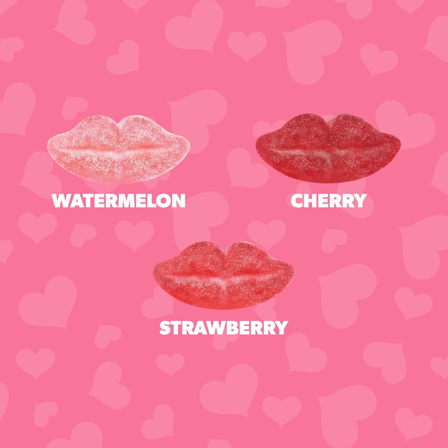 Jelly Belly Sour Pucker Lips 2.8Oz Bag