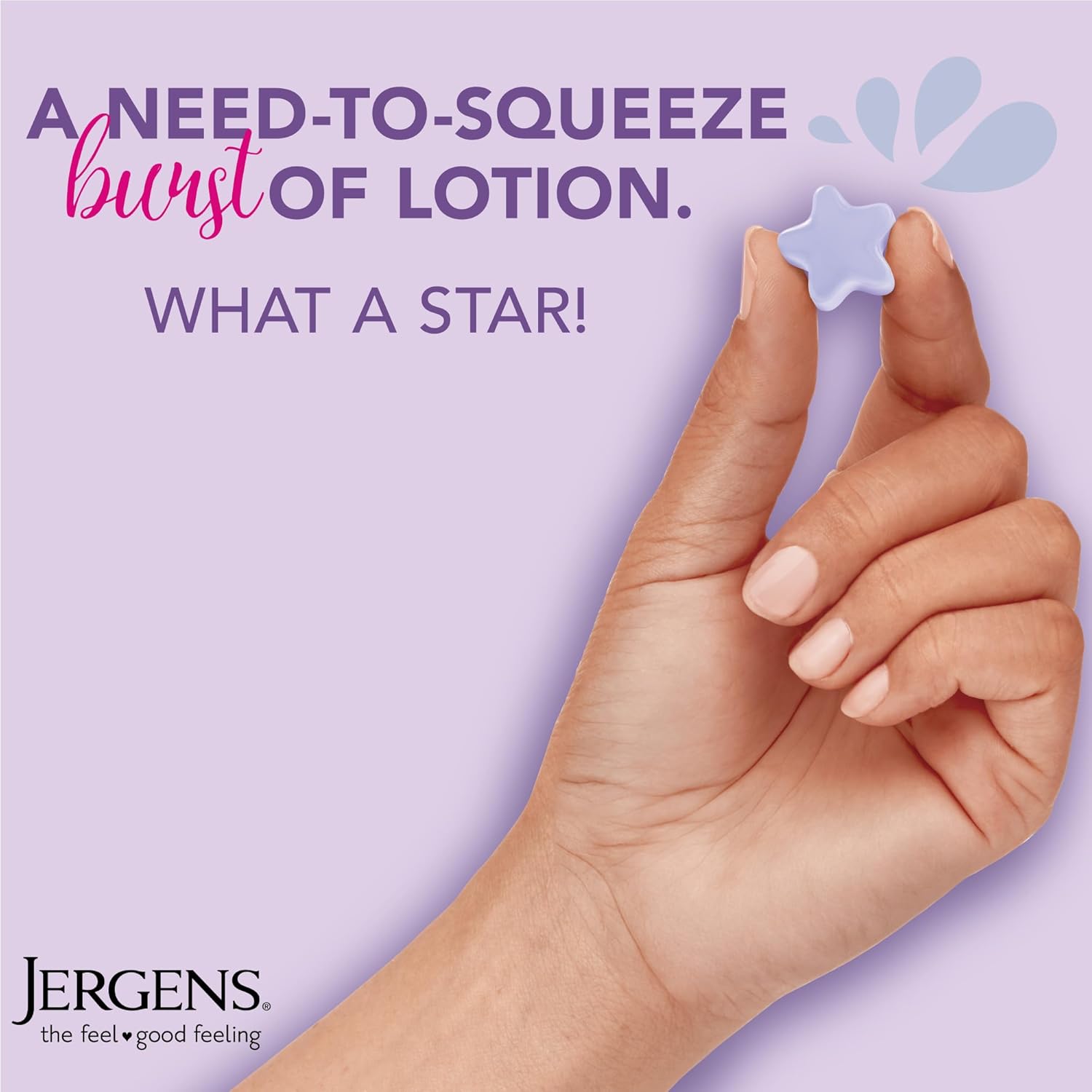 Jergen's Lotion Bursts Lavender