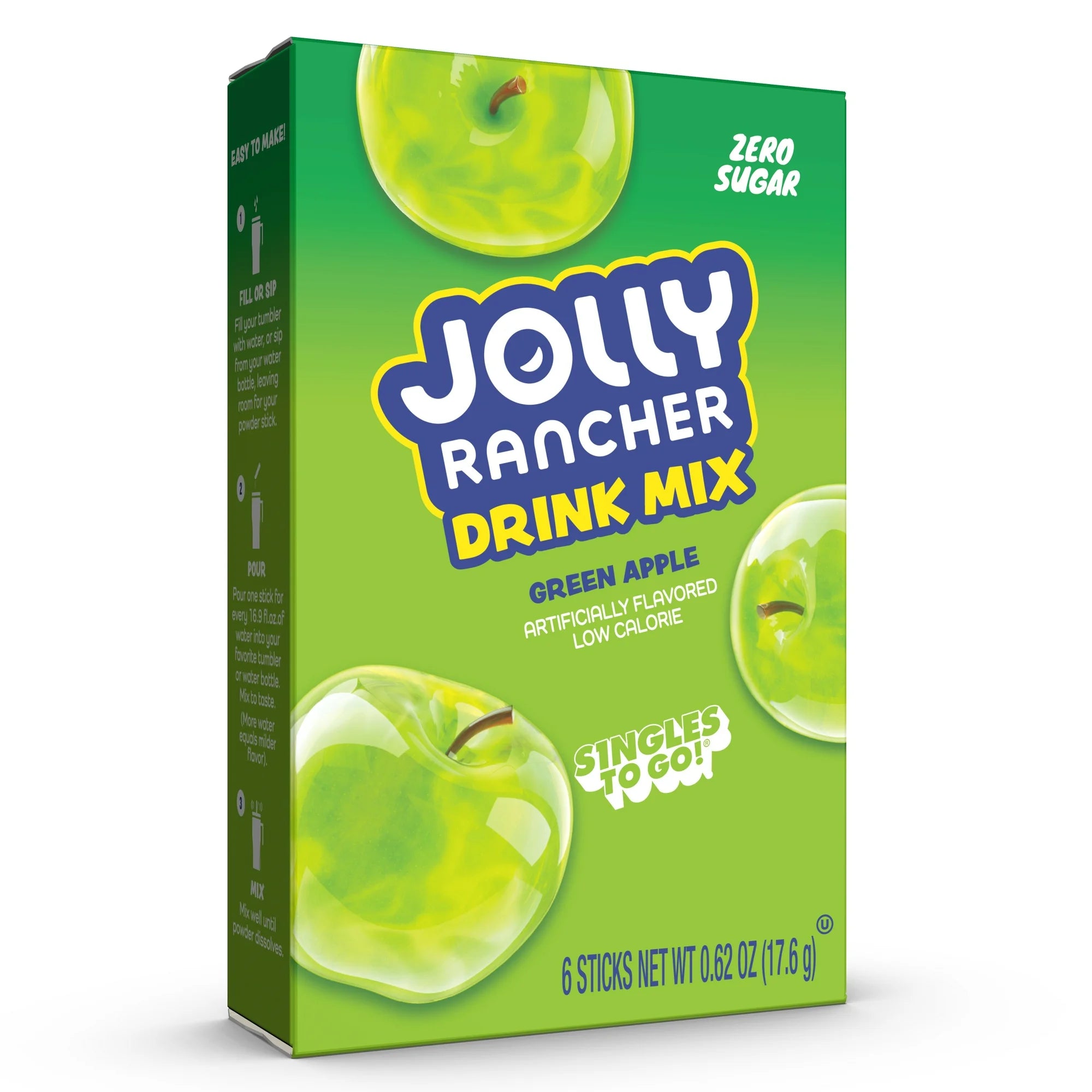 Jolly Rancher Drink Mix (6 servings) Green Apple