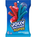 Jolly Rancher Ropes Blue Raspberry and Cherry 6oz