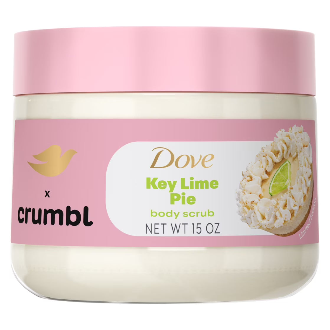 Dove x Crumbl Scrub Key Lime Pie