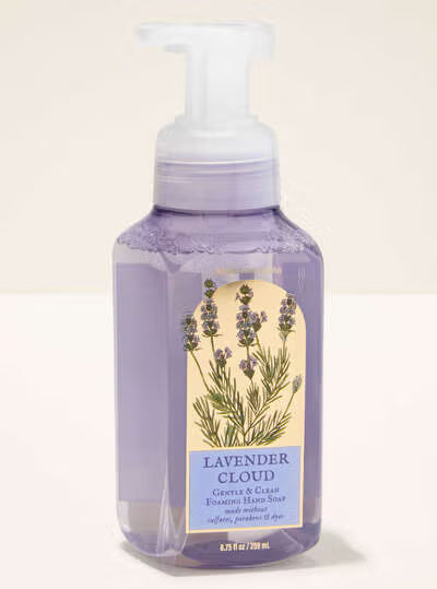 REDUCED, PUMP DAMAGED: Lavender Cloud Foaming Hand Soap
