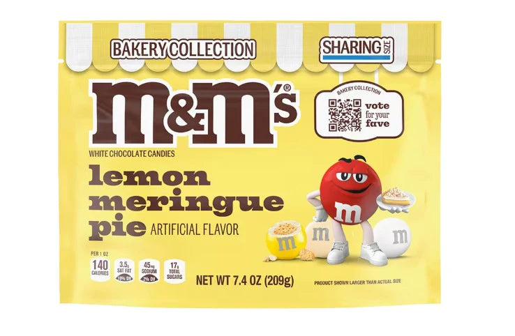 Lemon Meringue Pie M&Ms Sharing Size